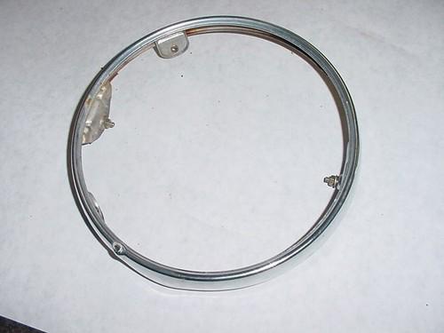 76 - 77 yamaha xs500 xs 500 d headlight ring rim oem