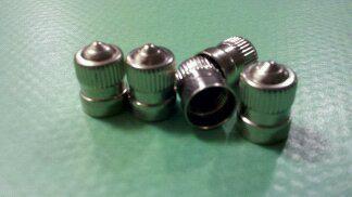 Valve stem caps yamaha virago   nickel plated 