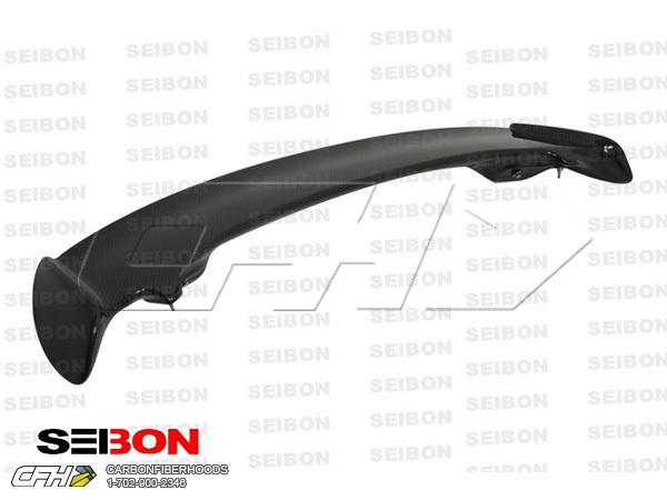 Seibon carbon fiber mg-style carbon fiber rear spoiler honda jazz 09-11 usa ship