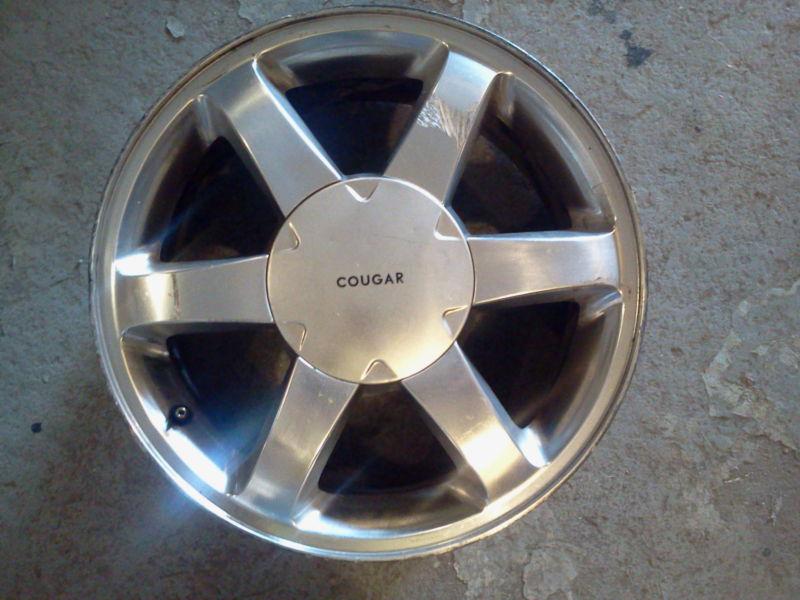 * 16 inch factory alloy rim - mercury cougar / 1999-2002 / machined