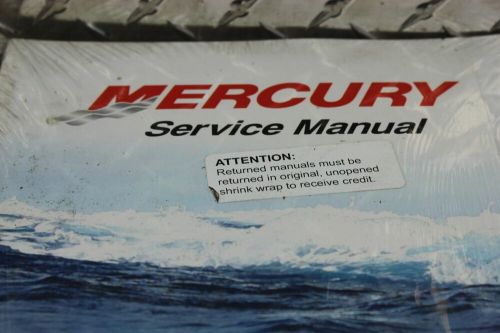 Mercury service manual engine specifications maintenance &amp; repair 90-895072 804