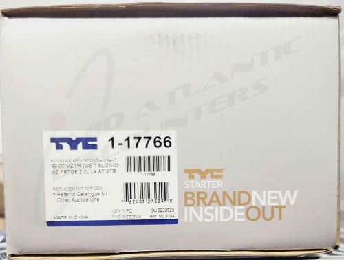 Tyc 1-17766 starter motor fits 1999 - 2003 mazda