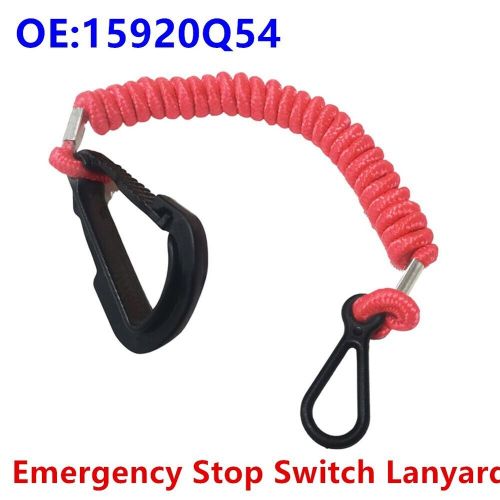 Stop switch lanyard outboard engines components 15920q54 abs