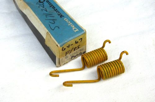 1964 pontiac g.t.o. lemans tempest nos gm 2 brake hold down springs 64 326 389