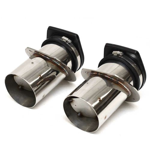 Corsa boat exhaust tips 11103u | transom exit 4 inch 30 degree (pair)