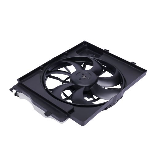 Dual radiator and condenser fan assembly for 18-20 accent rio sedan 25380h9050