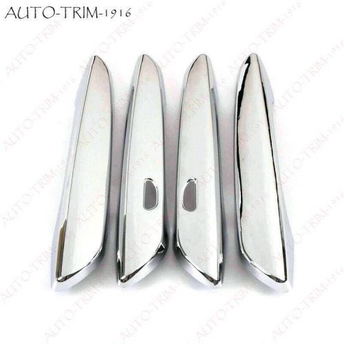 For 2024-2025 mazda cx-90 abs chrome silver side outside door handle cover trim