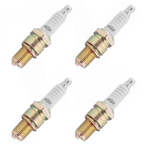 Set of ngk resistor sparkplug dpr7ea-9 4 pcs for atv/utv