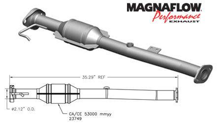 Magnaflow catalytic converter 23749 chevrolet,suzuki tracker,vitara