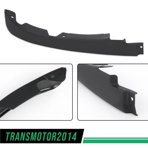 3pc front air dam spoiler set w/ mounting hardware fit for 05-13 c6 corvette new