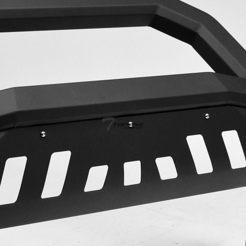 Topline for 1988-2000 chevy c10 c/k silverado avt bull bar guard - matte black