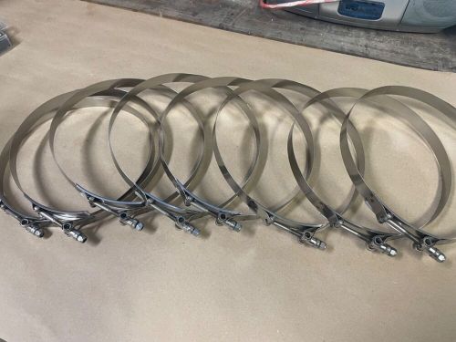 Marine wet exhaust hose 8 inch t-bolt hose clamps