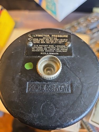 Garwin kollsman altimeter -  671cpu-19-15 (untested)