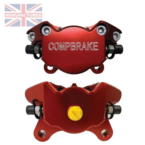 Compbrake pro race 17 [kit-car &amp; motorbike calipers] 2-piston rear [redpair]