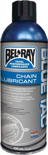 Bel-ray blue tac chain lube 400ml. 99060-a400w 44-3001 3605-0030 840-0208