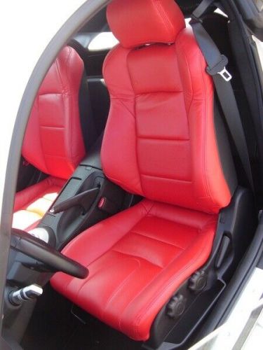 Fits for nissan 350z 2003-2008 real leather sports seat covers in red