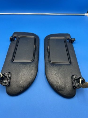 05 nissan 350z z33 roadster interior sun visors sunvisor oem