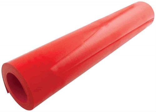 Allstar performance all22412 rolled plastic 24 x 50 ft. x .070 red