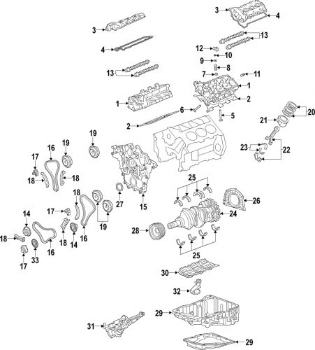 Genuine gm driver side exhaust camshaft 12677833