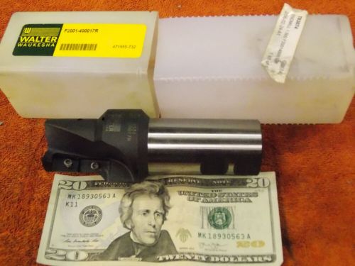 Walter waukesha f2001-400017r 1.50&#034; insert drill endmill stepped chamfering mill