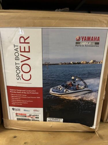 Yamaha oem 222s/se/sd/xe/xd/ar220 boat mooring cover jet black mar-222xd-mc-23