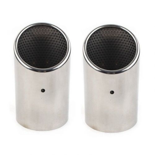 Stainless steel car exhaust straight tail pipe tips cover for   2007-20113077