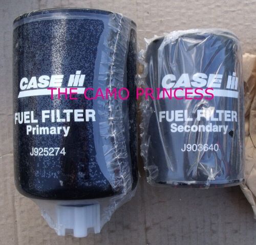 Genuine case fuel filter kit dozer tractor 450 480 850 1150e 1155 1840 1896 2096