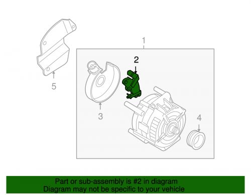 Genuine volvo voltage regulator 30667453