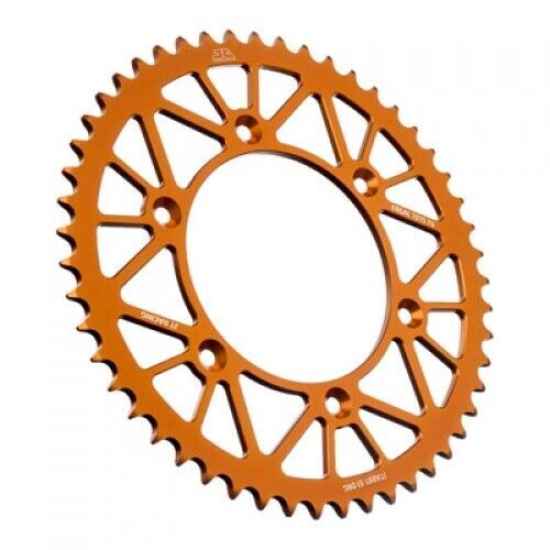 Jt racelite aluminum rear sprocket 51 tooth orange jta897.51org for atv/utv