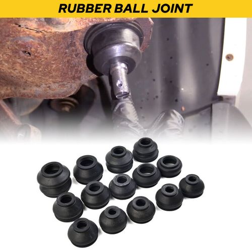 14pcs dust boot covers rubber dust cover replacement universal ball joint boots