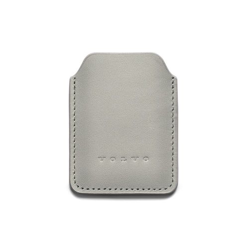 New genuine volvo branded classic key protector sleeve nappa grey 2310203