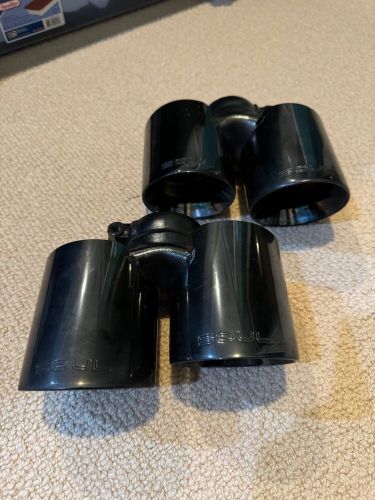 Soul performance black chrome exhaust tips porsche 911 991.1