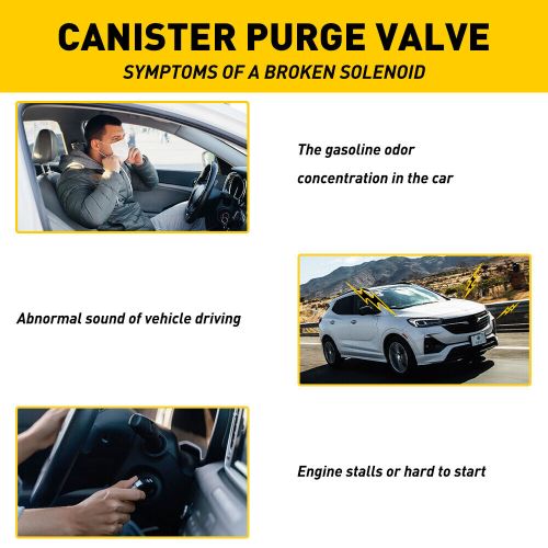 Vapor canister purge valve solenoid for 2013-2020 accessories chevrolet buick us