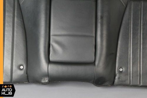 03-06 mercedes w220 s65 s55 amg rear top upper seat cushion black oem