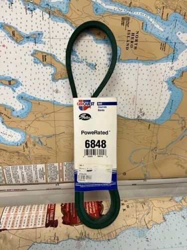 Carquest / gates powerated #6848 belt 1/2&#034; x 48&#034;.