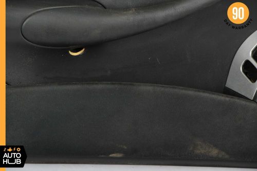 03-05 mercedes w209 clk55 amg coupe left driver side interior door panel black