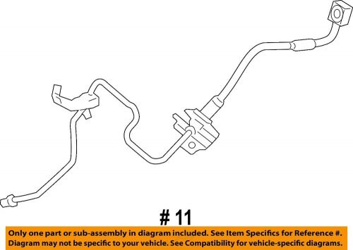 Dodge chrysler oem 14-18 journey rear brake-hydraulic flex hose 68171899ac