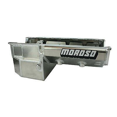 Moroso bbc gen vi oil pan w/dual power kick outs 20382