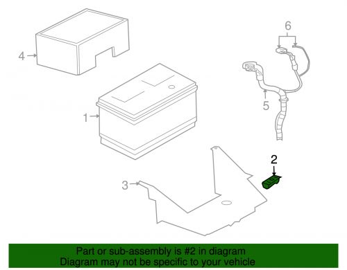 Genuine mitsubishi battery tray bracket 55359710af