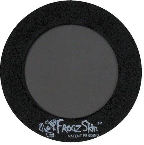 Straightline frogzskin universal circle vent 1.5&#034; od x 0.75&#034; id black 6-pack