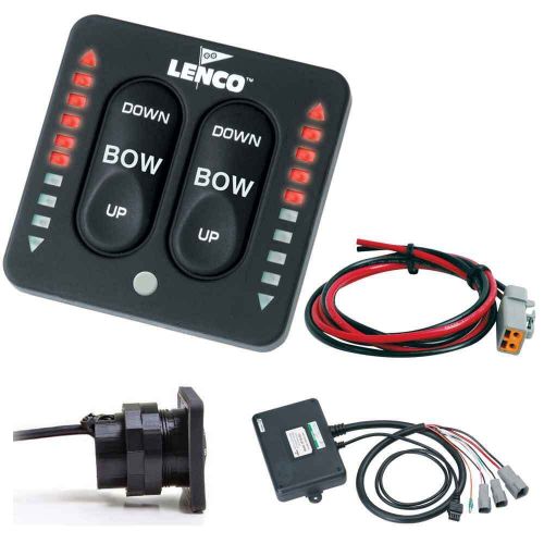 Lenco marine led indicator tactile switch kit for single actuator systems