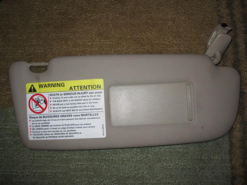 Audi a4 sun visor passenger side 96-01