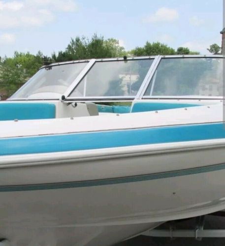 1994 17&#039; glastron ssv175 curved glass windshield (starboard, port &amp; center)