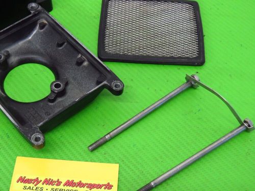 1992 kawasaki 750ss 750 ss sx oem air filter arrestor cap screen cover keihin 40