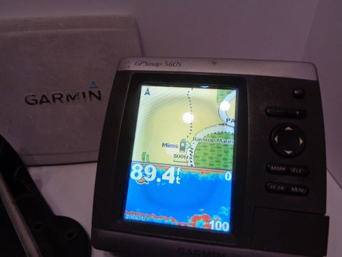 Garmin gpsmap 540s chartplotter gps fishfinder display