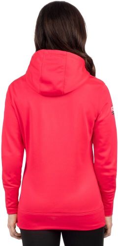 Fxr race division tech womens pullover hoody razz