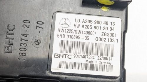 Mercedes c class seat memory control module ecu a2059004607  w205 2015