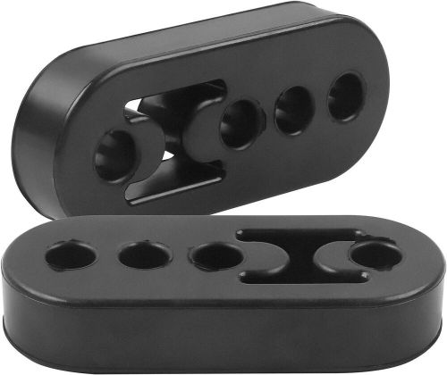 Exhaust insulator mounts, 0.43&#034; dia, high density rubber, universal (pack of 4)