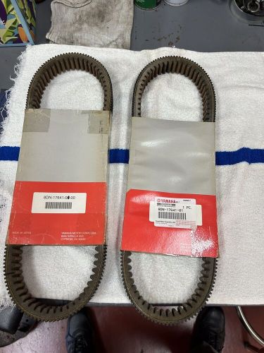 New pair oem yamaha snowmobile drive belt apex nytro vector 8dn-17641-01-00