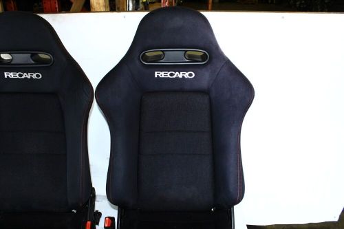 Jdm 2002-2006 acura rsx type r sr4 black recaro seats with rails dc5r  itr oem